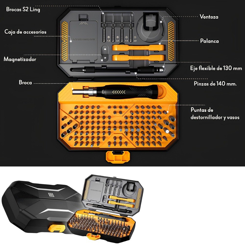 Kit Destornilladores Precision 145 8183